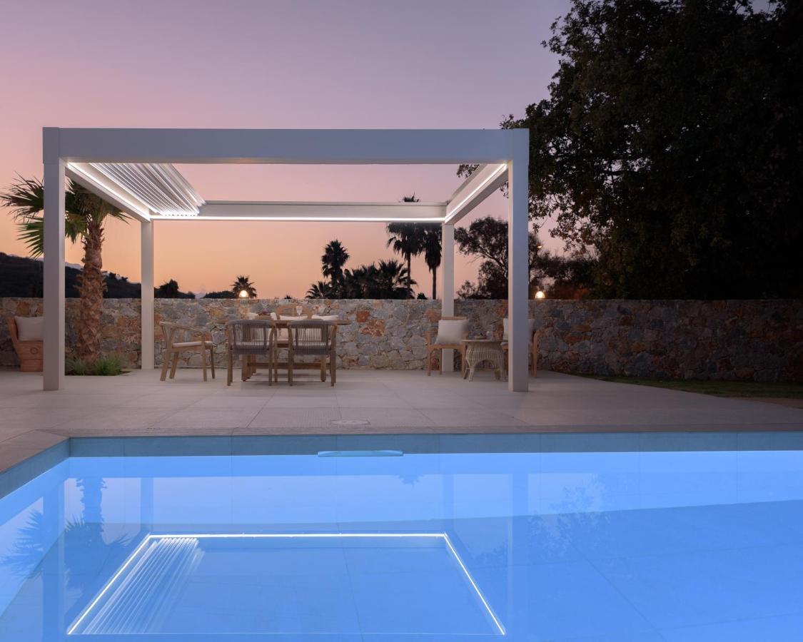 Pelagias Villa Lefka With Heated Pool Mathes Екстер'єр фото