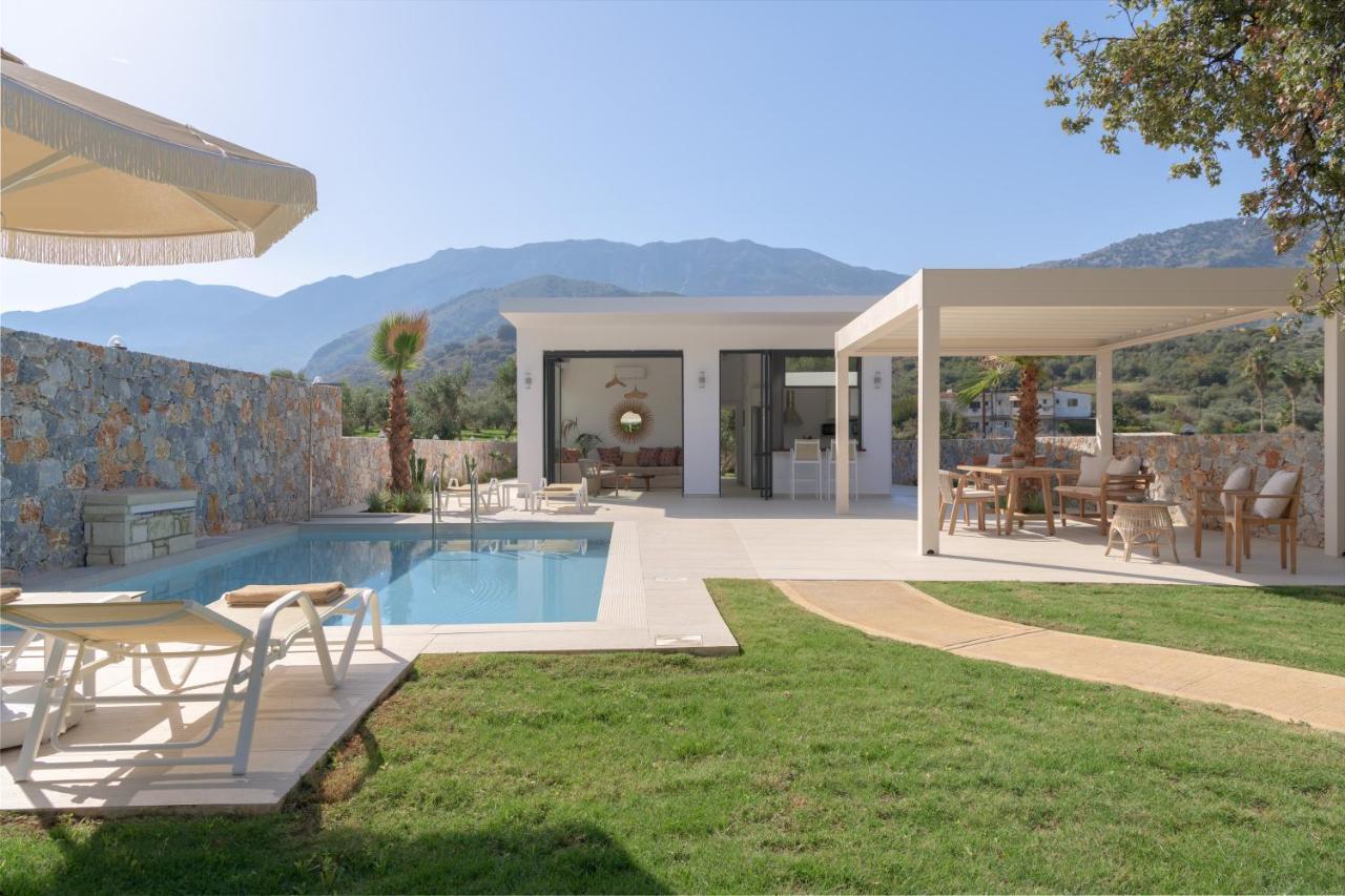 Pelagias Villa Lefka With Heated Pool Mathes Екстер'єр фото