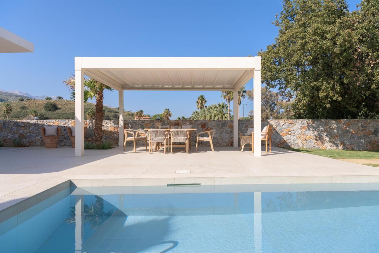 Pelagias Villa Lefka With Heated Pool Mathes Екстер'єр фото
