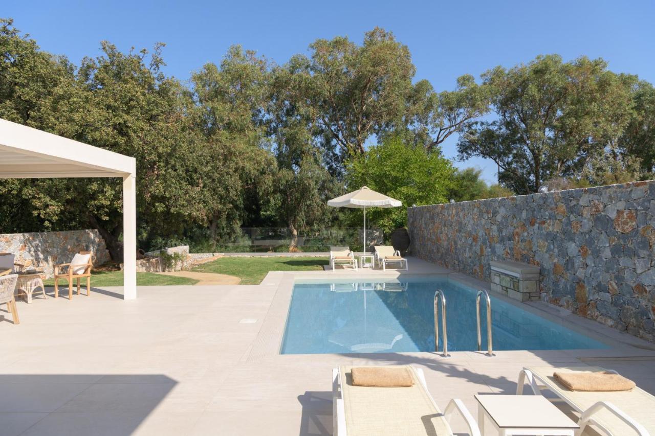 Pelagias Villa Lefka With Heated Pool Mathes Екстер'єр фото
