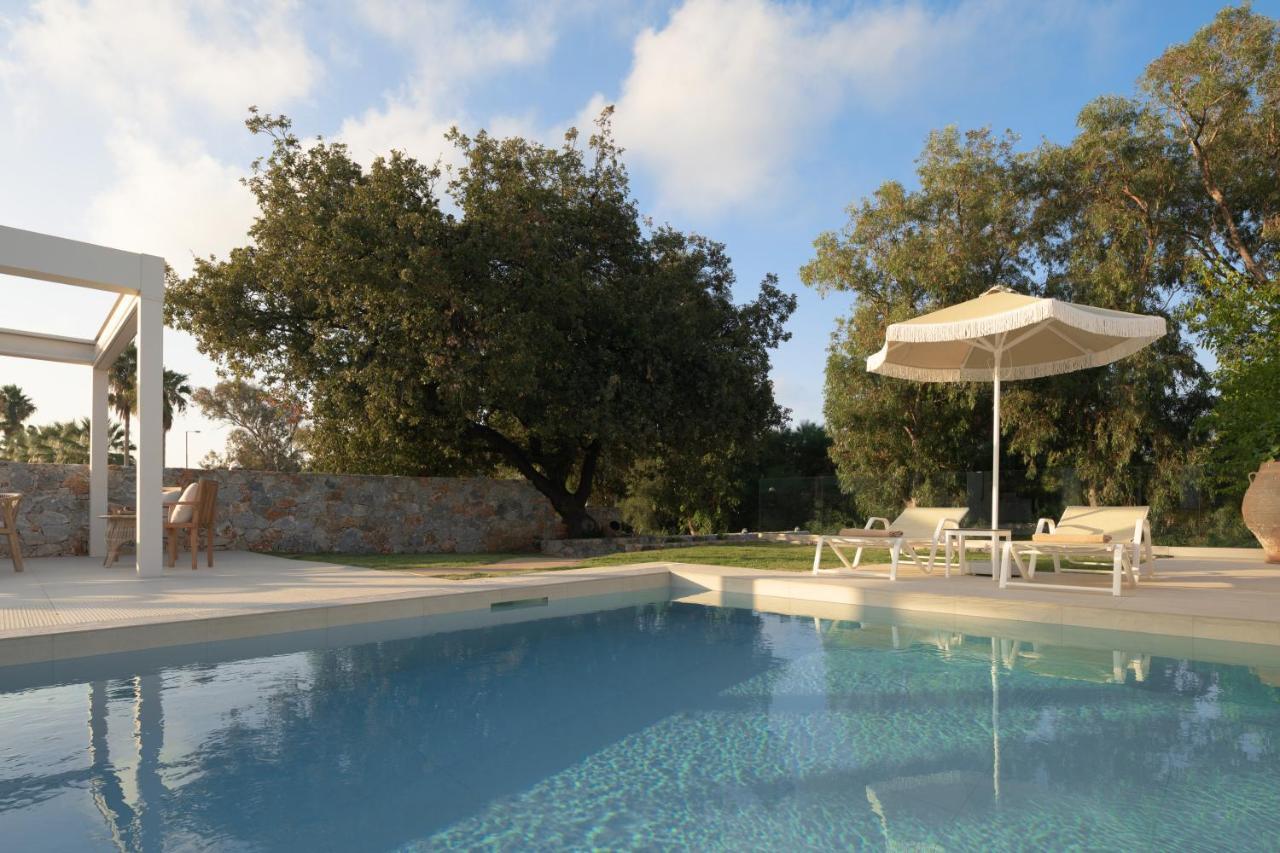 Pelagias Villa Lefka With Heated Pool Mathes Екстер'єр фото