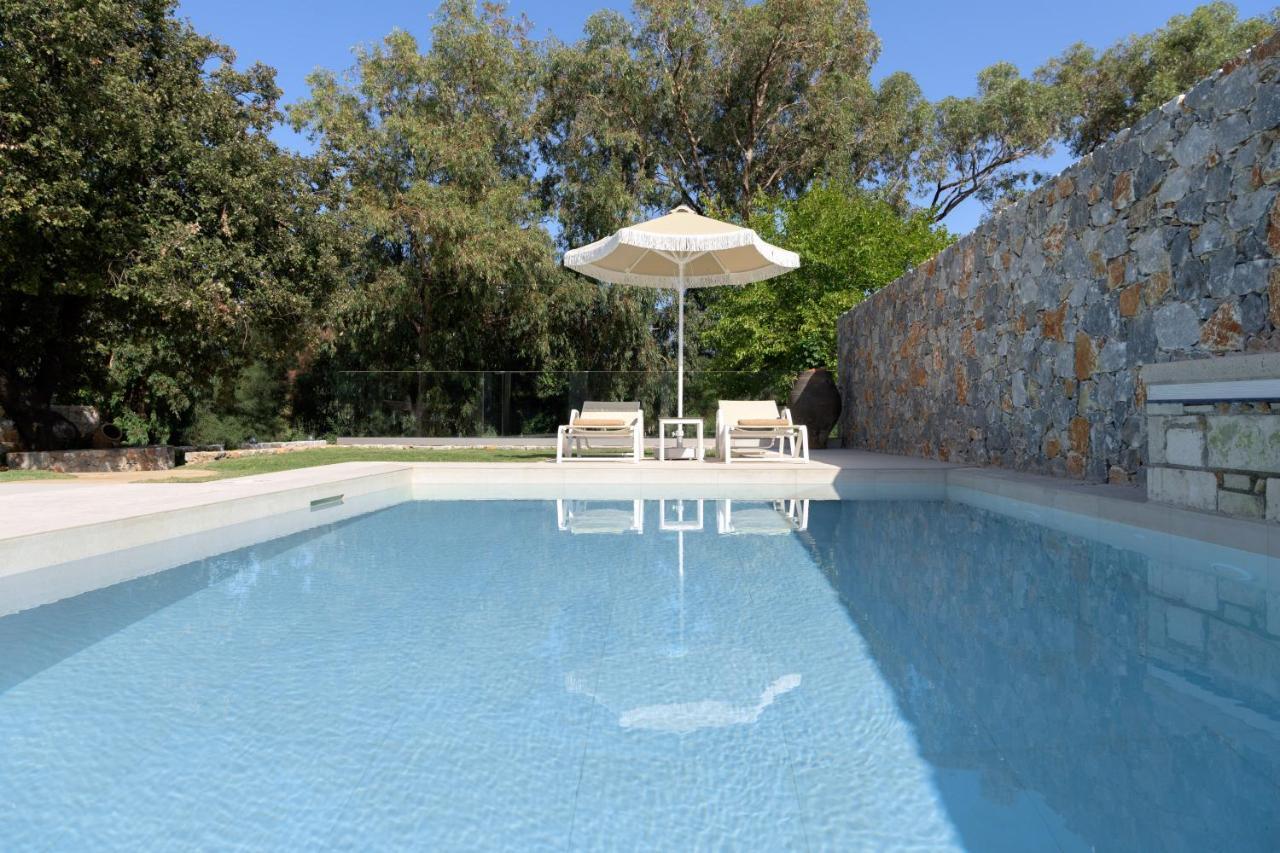 Pelagias Villa Lefka With Heated Pool Mathes Екстер'єр фото