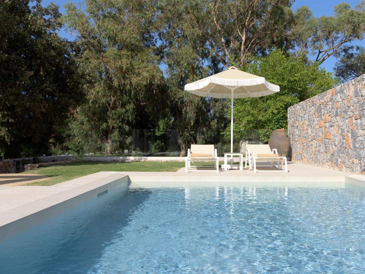 Pelagias Villa Lefka With Heated Pool Mathes Екстер'єр фото