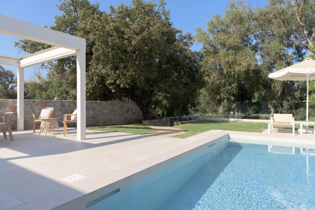 Pelagias Villa Lefka With Heated Pool Mathes Екстер'єр фото