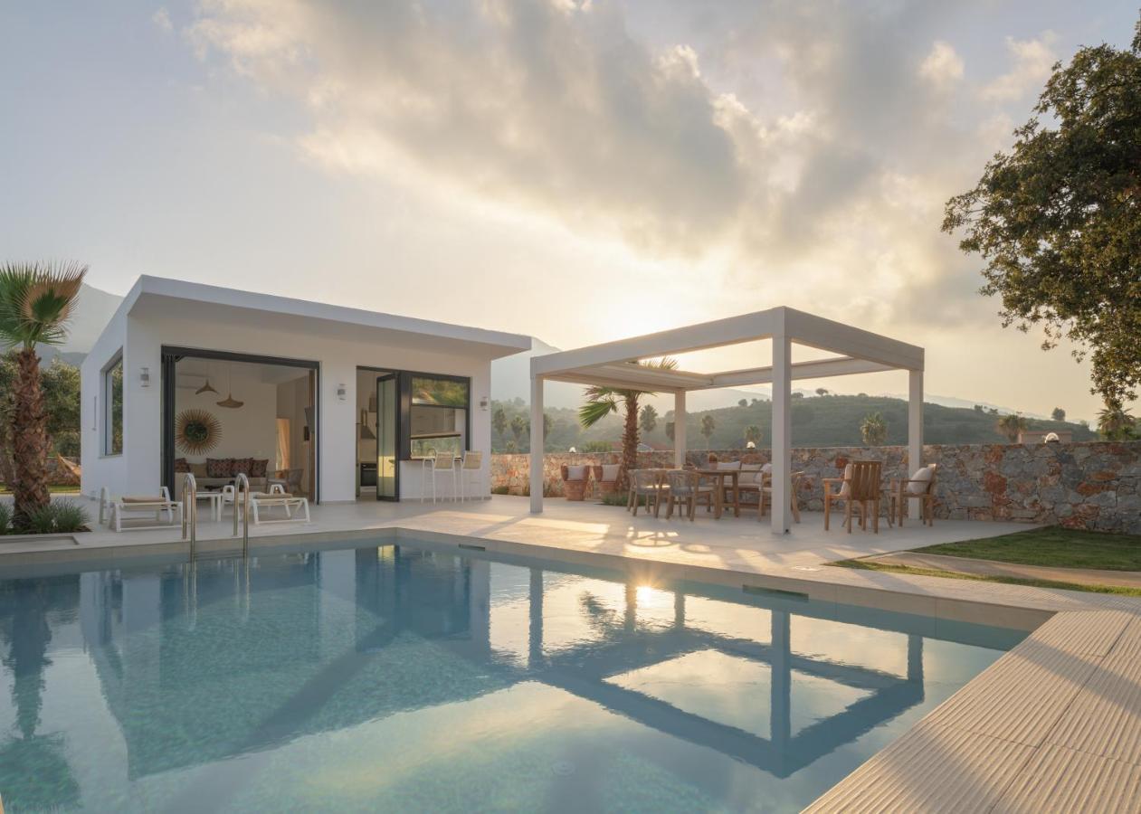 Pelagias Villa Lefka With Heated Pool Mathes Екстер'єр фото