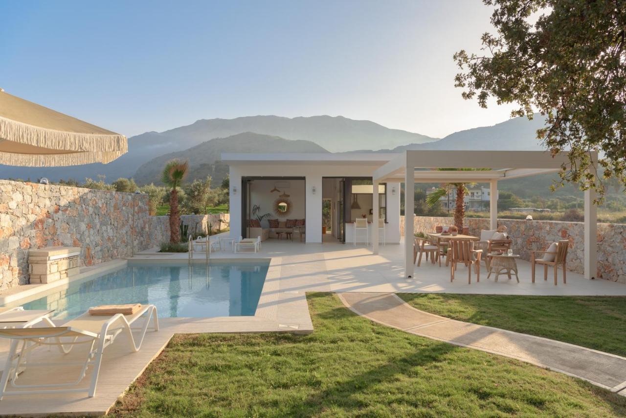 Pelagias Villa Lefka With Heated Pool Mathes Екстер'єр фото