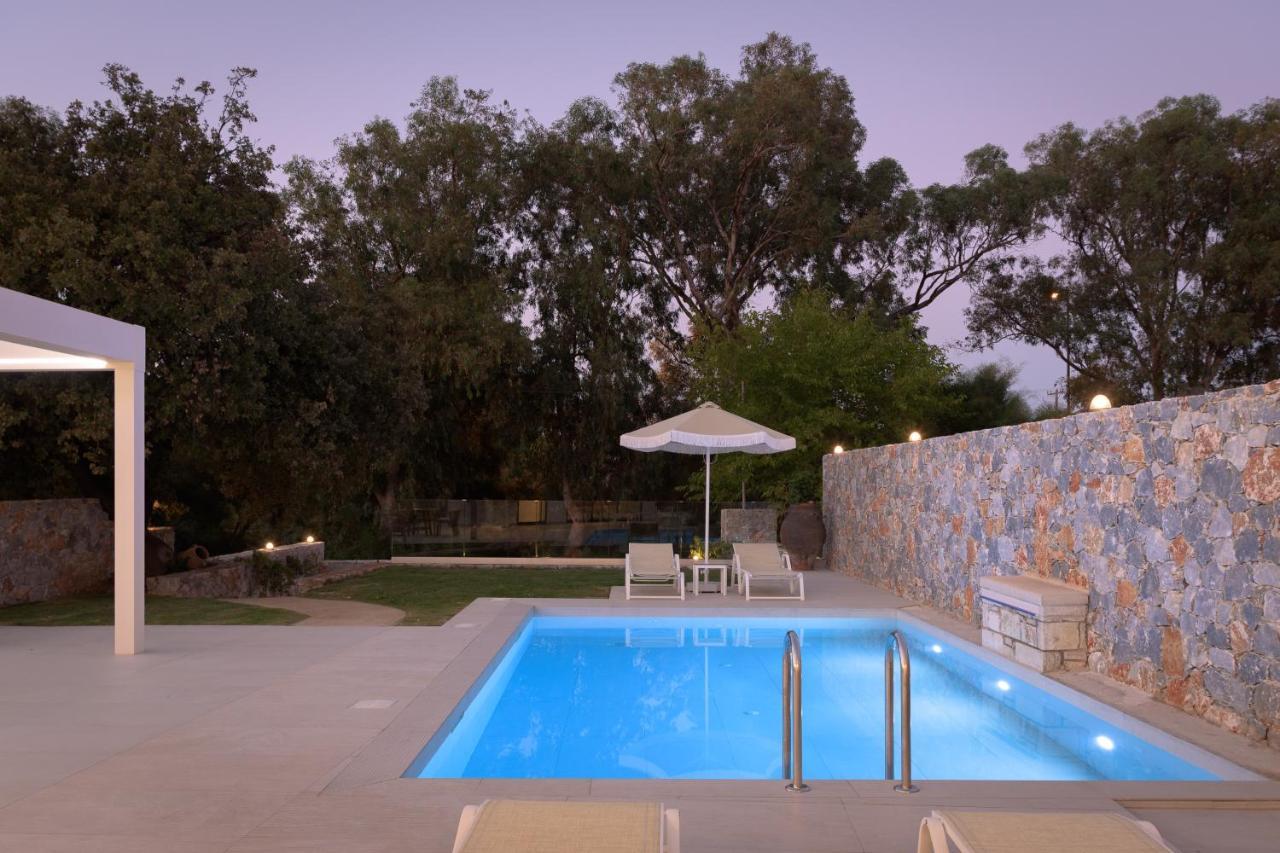Pelagias Villa Lefka With Heated Pool Mathes Екстер'єр фото